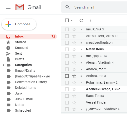 Google Material пример